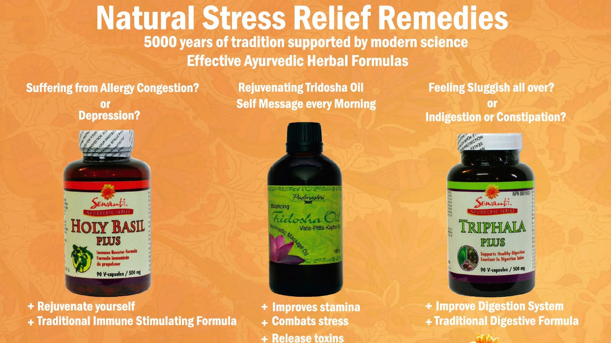 Stress Relief Combo - Ayurvedic Self-Care!