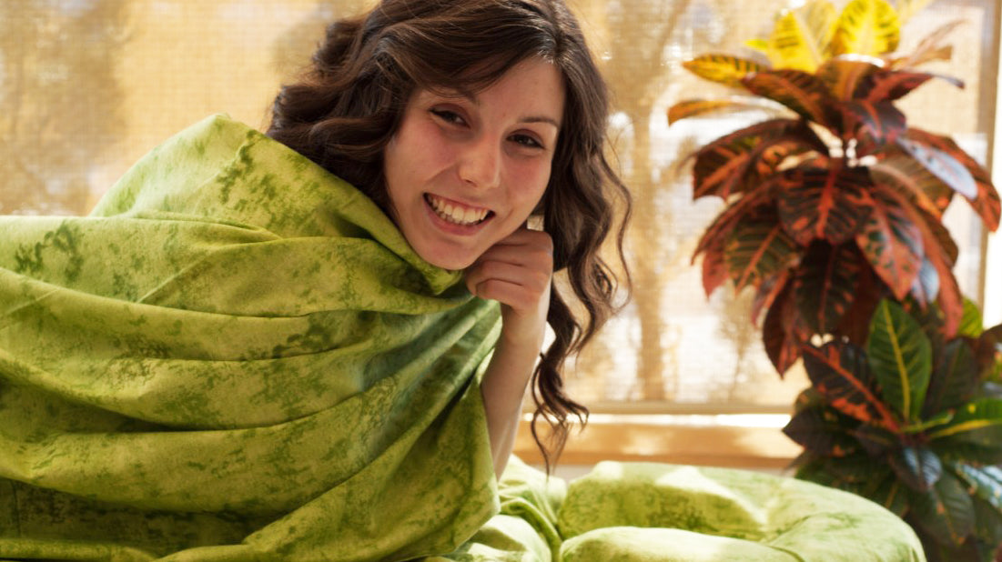 Spring Green Sheet Set -Hides Oil Stains