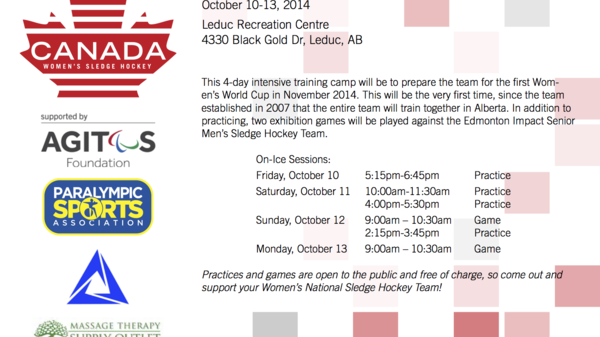 MTSO Helps Support Women's Sledge Hockey