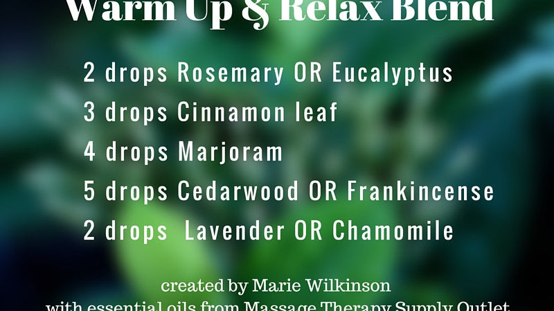 Warm Up and Relax with Essential Oils