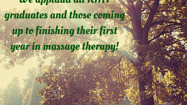 Congratulations Massage Therapy Students!