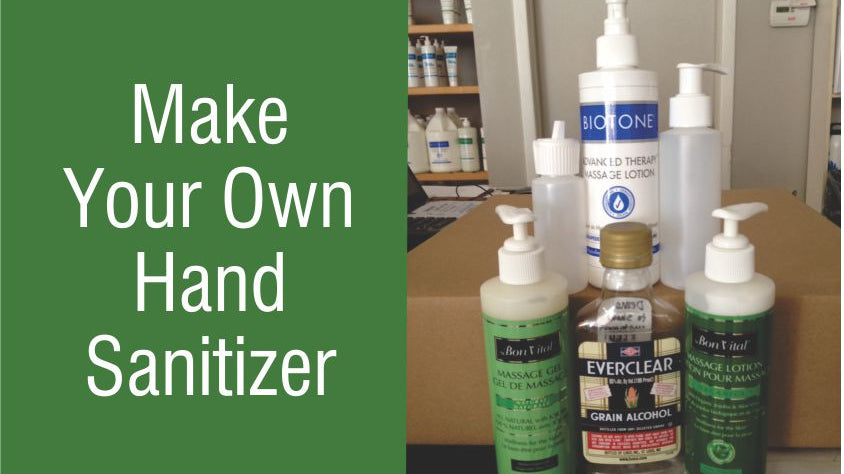 How To Make Your Own Hand Sanitizer