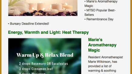 November Newsletter: coming to an inbox near you!