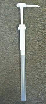 Pump for use with large refillable bottles
Volume 1 once with Spring Load for easy use.