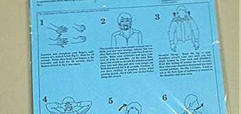 computer and desk stretches - instruction sheet from Activetics