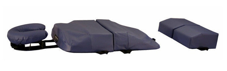 bodyCushion face, chest and pelvic support with leg support.