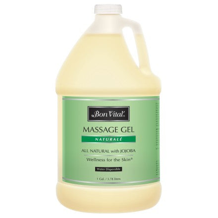 Bon Vital Naturalé Massage Gel unscented  3.78L/ 1 gallon US (ON BACKORDER)