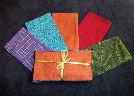 Flax eye pillow with cotton covers