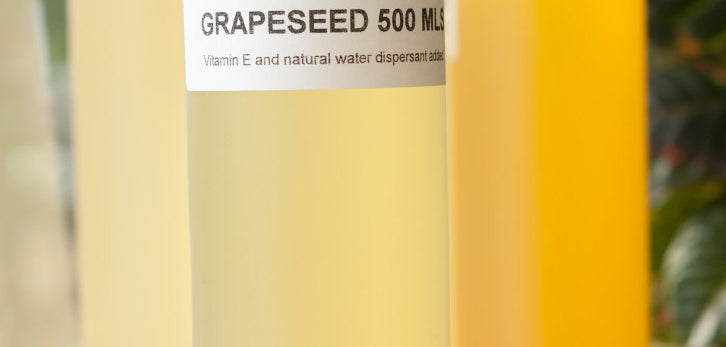 Grapeseed massage oil from massage therapy supply outlet - 500 ml size