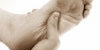 Photo print for decor - image of foot massage