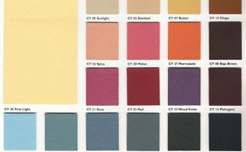 color selection for the prairie stationary massage table