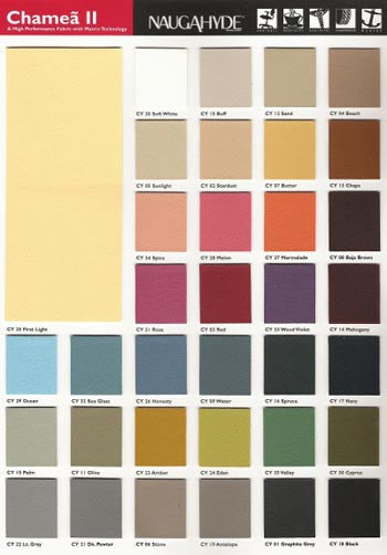 Color selection for the Prairie Tilt Top massage table