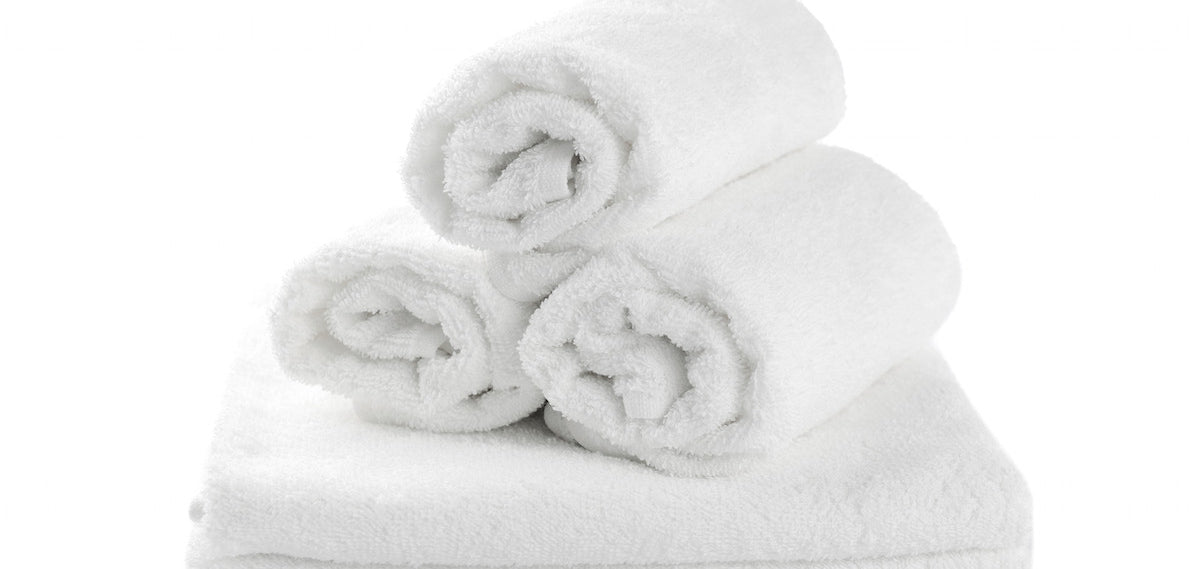 100% cotton towels for massage therapist practice