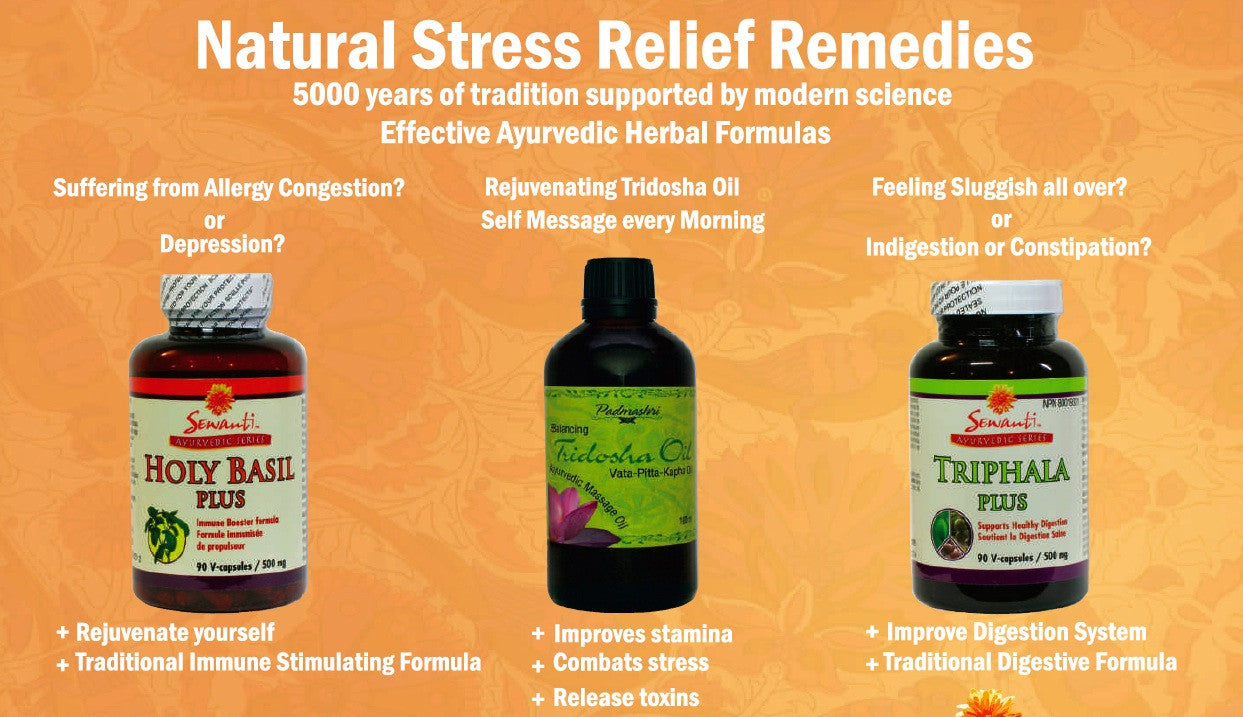 Stress Relief Combo - Ayurvedic Self-Care!
