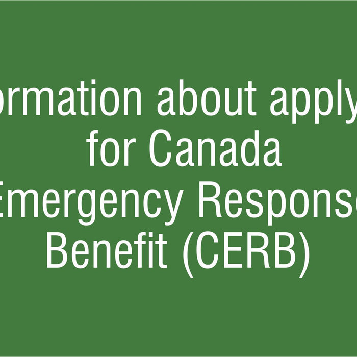 Information about applying for Canada Emergency Response Benefit (CERB)