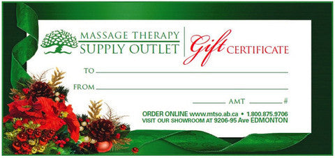 Christmas Gift Certificates from MTSO!