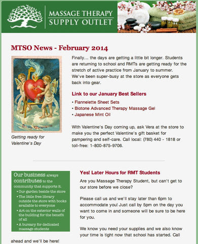 February Newsletter from MTSO