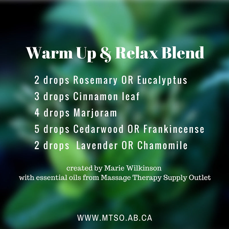 Warm Up and Relax with Essential Oils