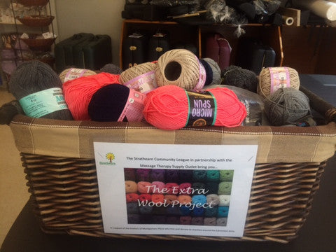 We've been gathering wool!