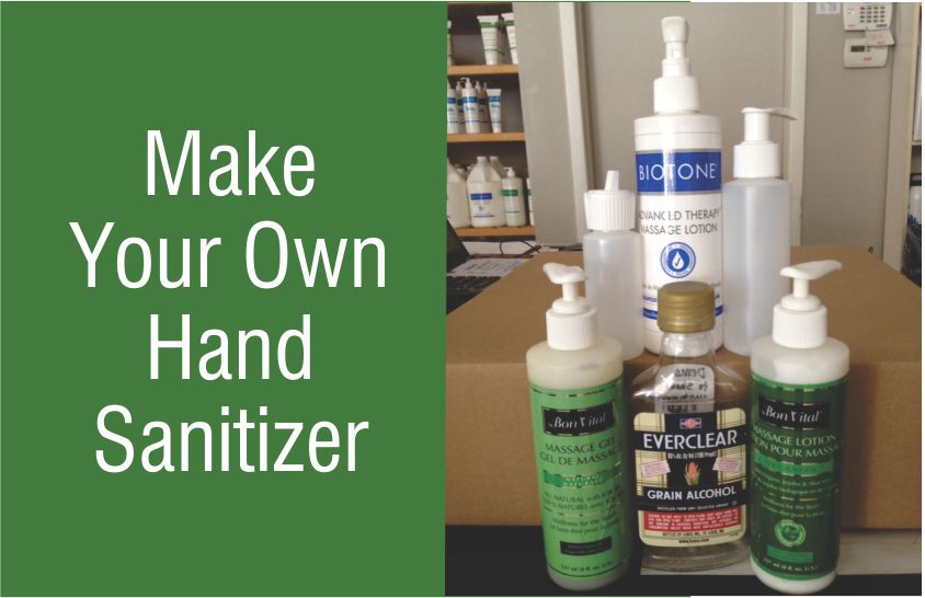 How To Make Your Own Hand Sanitizer