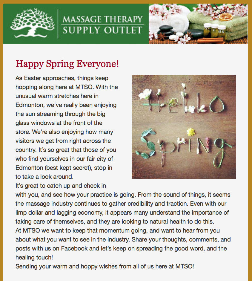 Newsletter for Spring, 2016