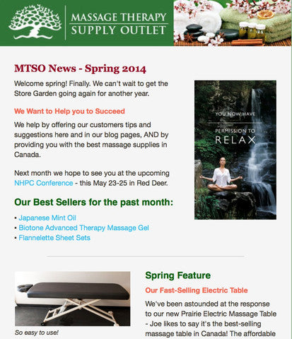 Spring Newsletter from MTSO