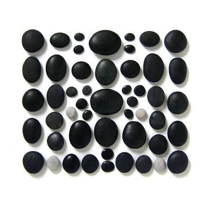 50-piece Basalt Stone Set