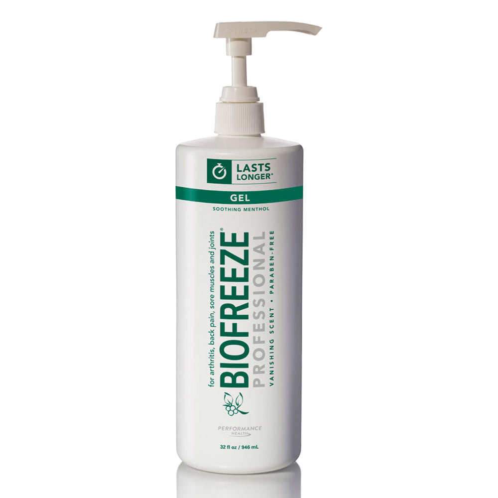 Biofreeze 32 oz Gel in pump bottle – Massage Therapy Supply Outlet Ltd