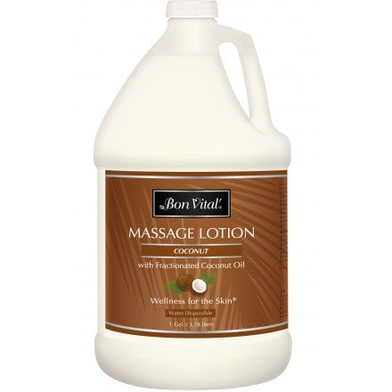 Bon Vital Coconut Massage Lotion-  3.78L/ 1 gallon US