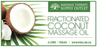 pure coconut massage oil from Massage Therapy Supply Outlet, 4 litres