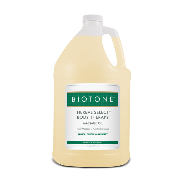 BIOTONE Herbal Select Body Therapy Massage Oil (scented) 128 fl. oz