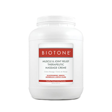 BIOTONE Muscle Joint Relief Therapeutic Massage Creme (scented)128 fl. oz