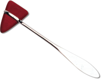 red latex reflex examination hammer