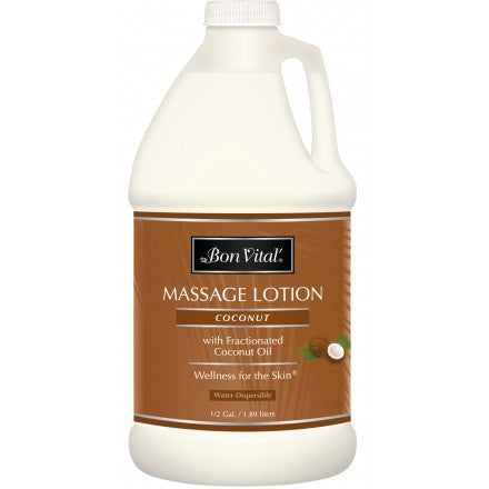 Bon Vital Coconut Massage Lotion - half gallon (ON BACKORDER)