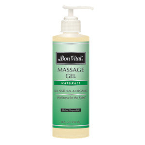 Bon Vital Naturalé Massage Gel 8oz Pump Bottle — Massage Therapy