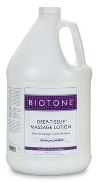 Made especially for deep-tissue and neuromuscular massage - deep tissue massage lotion from BIOTONE.