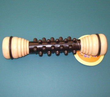 Wood 9" acu-reflexology roller for foot massage