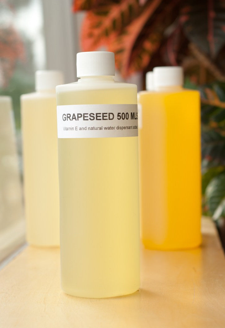Grapeseed massage oil from massage therapy supply outlet - 500 ml size
