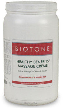 BIOTONE Healthy Benefits Massage Creme (64 oz)