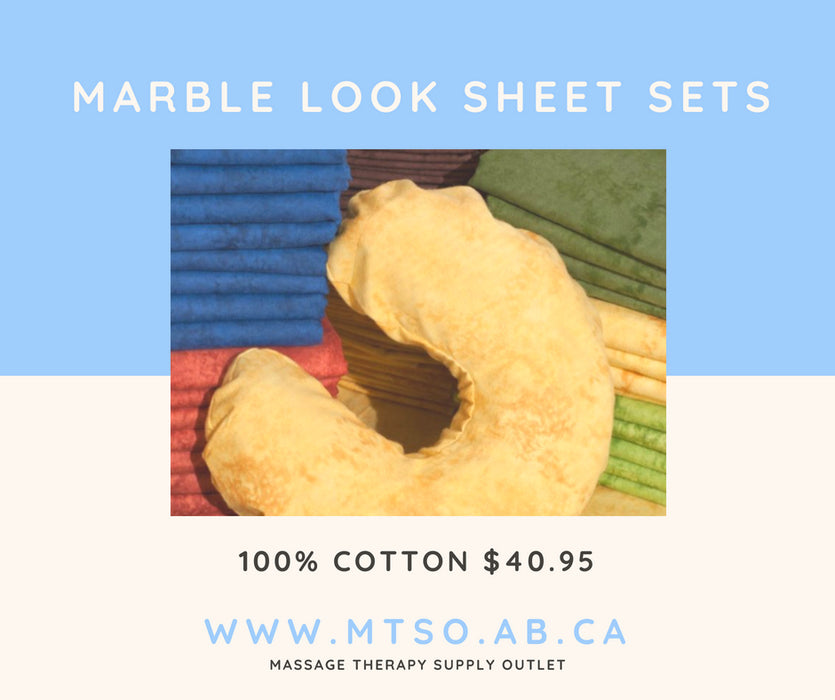 Marble-Look Sheet Set