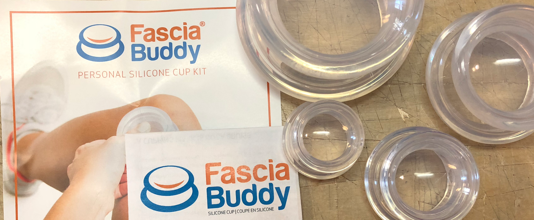 Fascia Buddy Silicone Cupping Set